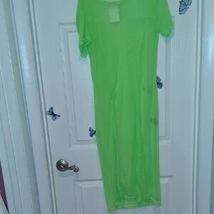 TOVE Neon Green Cover Up, New with tag